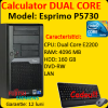 Fujitsu Esprimo P5730, Dual Core E2200, 2.0Ghz, 4Gb, 160Gb, DVD-RW