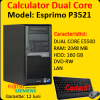 Computer second hand Fujitsu P3521, Pentium Dual Core E5500, 2.8Ghz, 2Gb DDR3, 160Gb SATA, DVD-RW