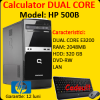 Hp compaq 500b, celeron dual core e3200, 2.4ghz, 2gb ddr3, 320gb,