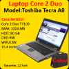 Laptop second hand toshiba tecra a8,