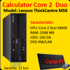 Unitate desktop IBM M58, Core 2 Duo E8400, 3.0Ghz, 2Gb DDR2, 160Gb SATA, DVD-RW