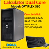 Computer dell optiplex 360, pentium dual core e2220,