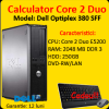 Dell optiplex 380 sff, intel pentium dual core e5200, 2.56ghz, 2gb