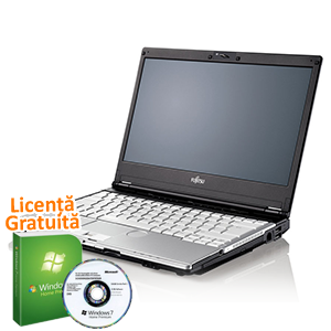 Laptop Refurbished Fujitsu LifeBook S760 Intel Core i3-M370 2.4Ghz, 4Gb DDR3, 320Gb SATA, DVD-RW + Win 7 Premium