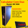Computer desktop skidata sbc 96m, intel core duo t2500, 2.0ghz, 2gb,