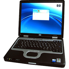 Laptop HP NC6000, Intel Centrino,1.6Ghz, 1Gb DDR, 40Gb HDD, DVD-ROM, 14.1 inch ***