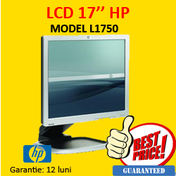 LCD cu pret redus - HP L1750, 17 inci LCD, 1280 x 1024 dpi, pete si zgarieturi pe display