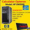 Calculator hp xw9300, 2x amd opteron 250, 2.4ghz, 4gb