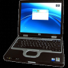 Laptop hp nc6000, intel centrino,1.6ghz, 1gb ddr, 40gb hdd, dvd-rom,