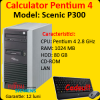 Computer fujitsu scenic p300 pentium 4 2.8 ghz, 80 hdd, 1024 mb ddr,