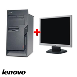 Pachet Lenovo ThinkCentre M50 8189, Tower, Pentium 4, 2.8 GHz, 1GB DDR, 40GB HDD, CD-ROM + Monitor LCD