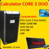 Calculator second ieftin Tower Intel Core 2 Duo E6320, 1.86Ghz, 2Gb, 80Gb HDD, DVD-RW