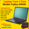Notebook sh fujitsu siemens d9500, intel core 2 duo t8300, 2.4ghz, 2gb