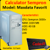 Computer Ieftin Maxdata Favorit, AMD Sempron 3000+, 1.8Ghz, 1Gb, 40Gb, DVD-ROM