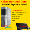 Fujitsu esprimo e5905, pentium d 820, 2.8ghz, 1gb, 80 hdd,