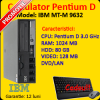 Dual Core 2.8 GHz, IBM MT-M 9632, 1 GB RAM, 80 HDD, DVD