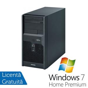 Windows 7 Premium + Fujitsu Esprimo p2540, Pentium Dual Core E5200, 2.5Ghz, 2Gb DDR2, 160Gb, DVD-RW