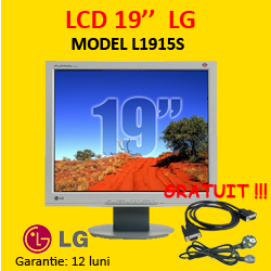 Monitoare Second Hand LG L1915S, 12ms, 1280X1024