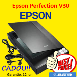 Scanner Flatbed Epson Perfection V30, Color, A4, USB 2.0