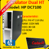 Calculatoare second hand HP DC7100, Intel P4 DUAL HT, 2.8GHZ, 1024 GB RAM, 80 GB HDD, CD-ROM