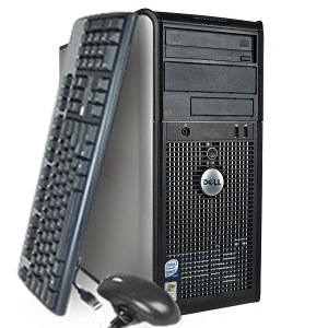 PC Dell Optiplex 320, Intel Core 2 Duo E4300 , 1.87GHz , 2Gb DDR2, 80Gb HDD , DVD-RW
