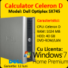 Licenta windows 7 home + dell optiplex sx745, celeron