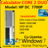 Licenta windows 7 home + calculator hp dc 7700p, intel core 2 duo