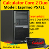 Unitate centrala fujitsu p5731, core 2 duo e8400 3.0ghz, 4gb, 160gb,