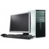 PC  HP DC7800 MiniTower, Intel Core 2 Duo E7400 2.8Ghz, 2Gb, 160Gb SATA, DVD-RW cu Monitor LCD