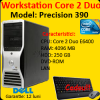 Workstation second Dell Precision 390, Core 2 Duo E6400, 2.13Ghz, 4Gb, 250Gb HDD, Nvidia Quadr FX 1700