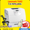 Imprimante second Laser Lexmark T642, 45 ppm, 1200 x 1200 dpi