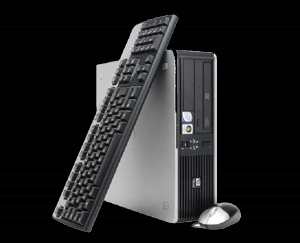 PC SH HP DC5700, Core 2 Duo E6300, 1.8Ghz, 1Gb DDR2, HDD 80 GB, COMBO