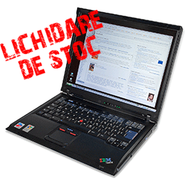 Laptop second IBM ThinkPad R51, Intel Celeron 1.3Ghz, 1gb RAM, 40Gb HDD, DVD-ROM