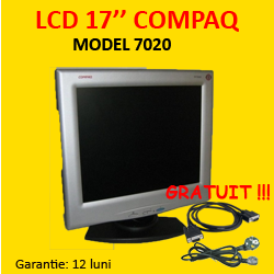 Monitor LCD Compaq 7020,active matrix 17 inch, 1280 x 1024