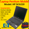 Laptop second hp nc6220, intel pentium m, 2.0ghz, 1gb ddr2,