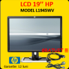 Monitor lcd refurbished hp l1945wv, 19 inci widescreen,