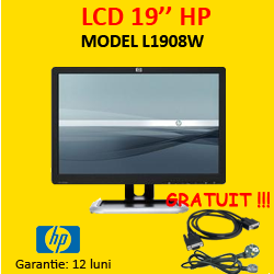 Monitoare Second Hand HP L1908W, 19 inci, 5ms, 1440 x 900