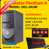 Calculatoare sh Dell Optiplex GX280 Tower, Intel Pentium 4, 2.8ghz, 1Gb, 80Gb HDD, DVD-ROM