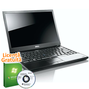 Notebook cu licenta Dell Latitude E4300, Core 2 Duo SP9400, 2.4Ghz, 160Gb HDD, 4Gb, DVD-RW + Windows 7 Pro