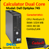 Unitate centrala Dell Optiplex 745, Pentium D Dual Core 3.0Ghz, 1Gb, 80Gb SATA, Combo