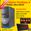 Calculator Dell Optiplex GX270, Intel Pentium 4, 2.8ghz, 1Gb, 80Gb HDD, DVD-ROM
