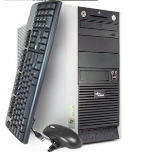 Calculator Fujitsu Siemens SCENIC W600, Tower, Intel Pentium 4 2.8GHz, 1GB DDR, 80GB HDD, DVD-ROM