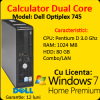 Windows 7 home + unitate centrala dell optiplex 745, pentium d dual