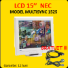 Monitor sh ieftin NEC MultiSync1525, 15 inci LCD, 1024 x 768