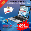 Toshiba tecra m5, intel core 2 duo t5500, 1.66ghz, 1024mb, 80gb hdd,