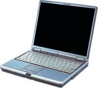 Laptop Fujitsu Siemens S6120, Intel  Pentium M 1.4 GHz, 1Gb DDR , 20Gb HDD , DVD-ROM
