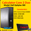 Calculatoare second hand dell optiplex 380 desktop, core 2 duo
