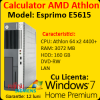 Windows 7 premium + fujitsu siemens e5625, amd athlon