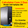 Windows 7 Pro + Dell Optiplex 380 Desktop, Core 2 Duo E4300, 1.8Ghz, 2Gb DDR3, 160Gb HDD, DVD-RW