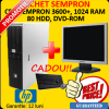 Hp dc5750 sempron 3600+, 1024 ram,